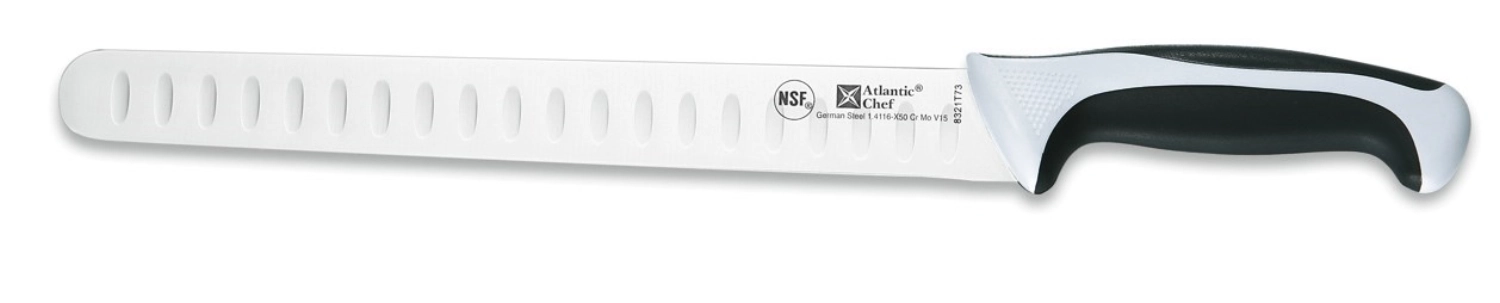 Atlantic Chef couteau à viande à lame cannelée 28cm blanc