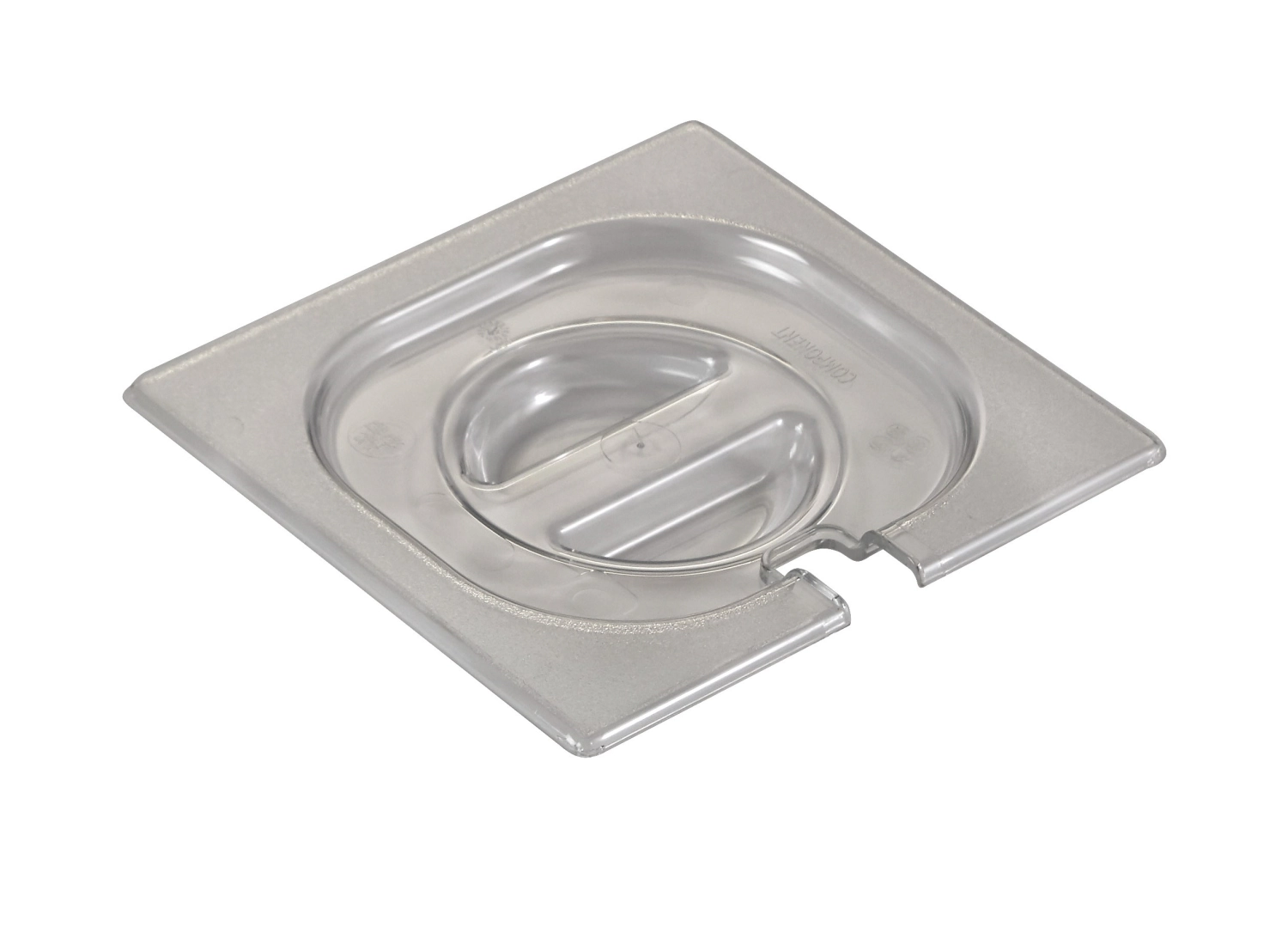 Couvercle GN 1/6 a. évidement p. cuillère