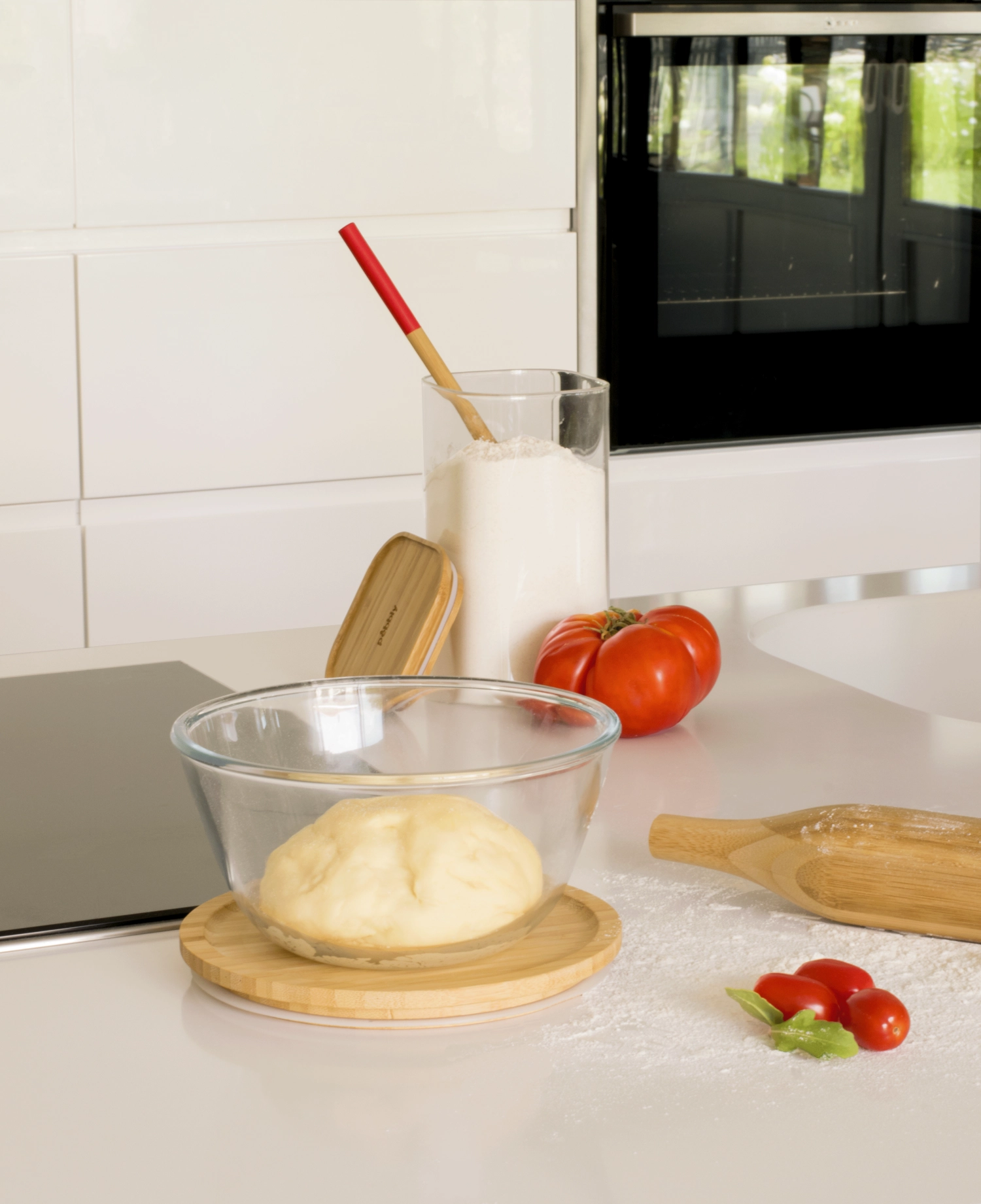 Pot de conservation couvercle bambou