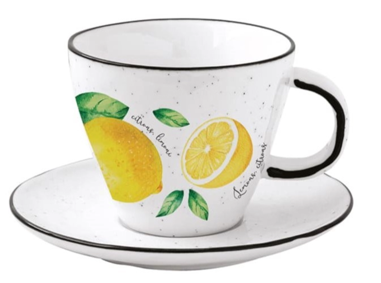 Amalfi Tasse à café et soucoupe en GB, 250ml