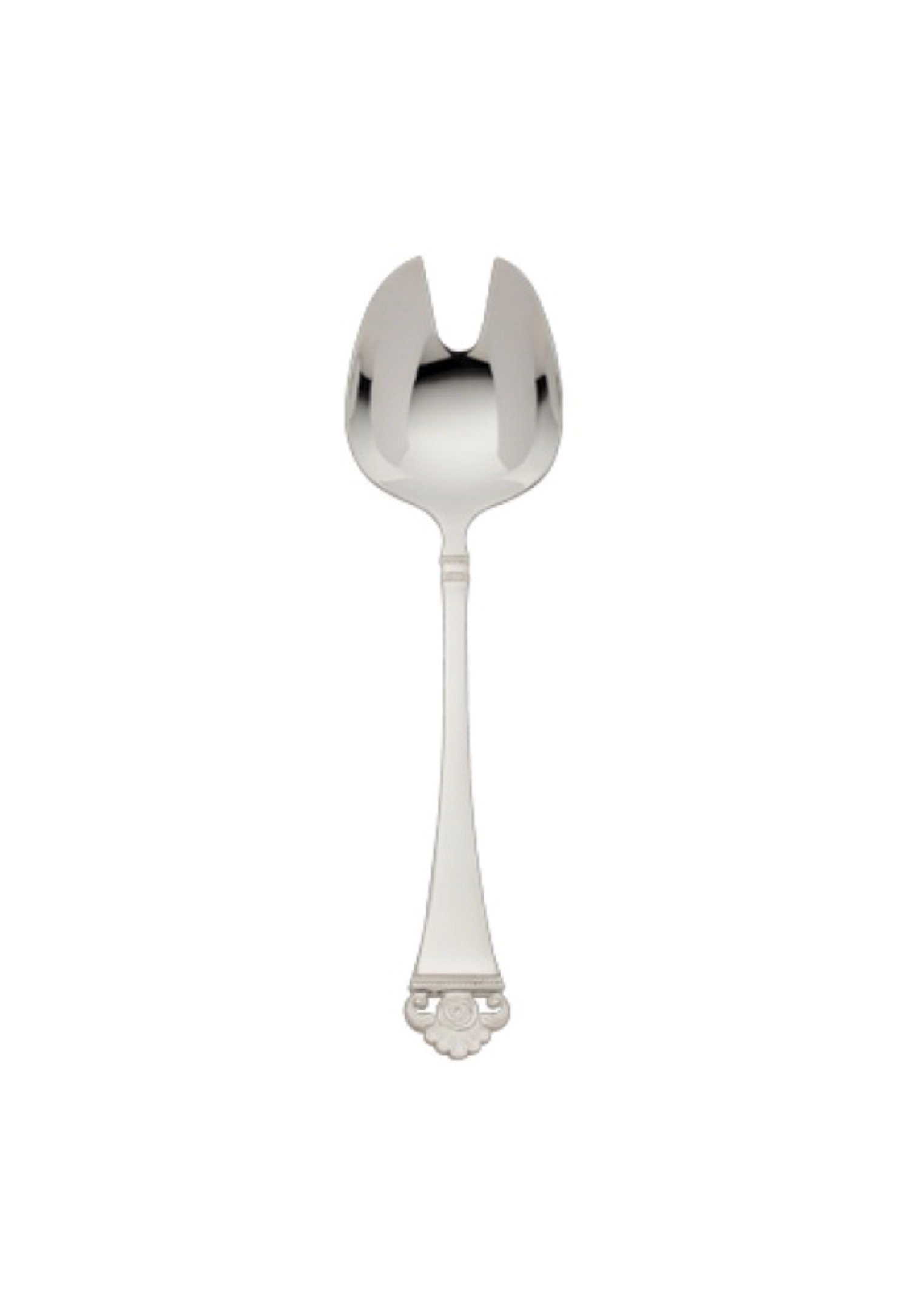 Rose décorée or 150 Fourchette à salade, petite 18.7x2.5cm