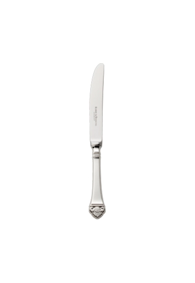 Motif rose or 925 couteau à gâteau 8.5x2.4cm
