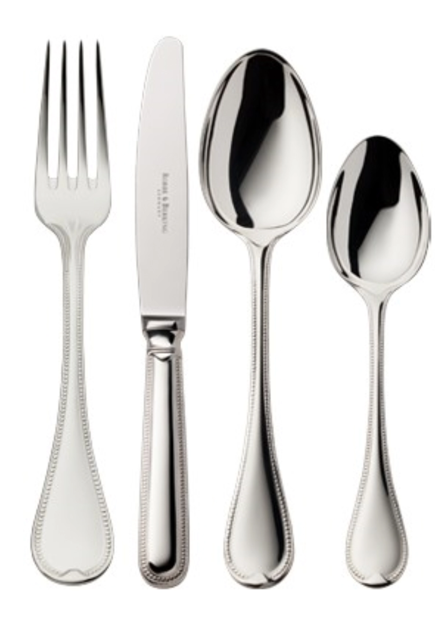 Franz. Perl 925 Couteau à beurre et à fromage