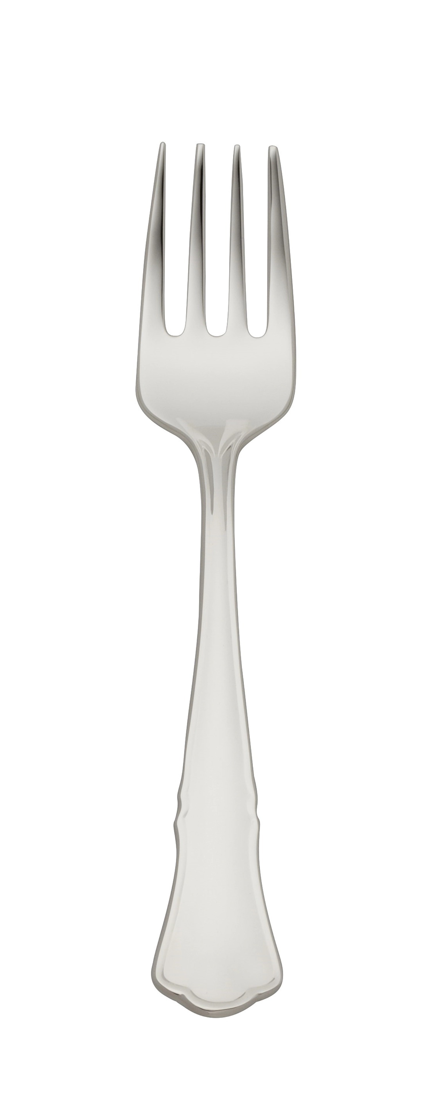 Ancienne Chippendale 925 Fourchette p. enfant 14.6x2.4cm