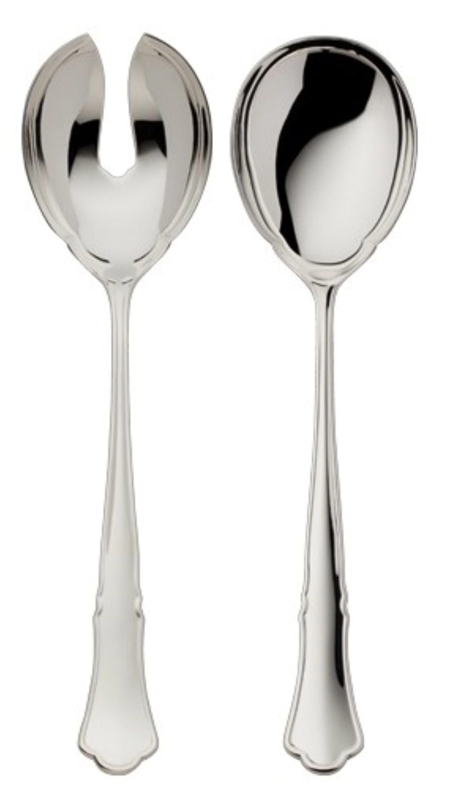 Alt-Chippendale 925 Couverts à salade, grand modèle