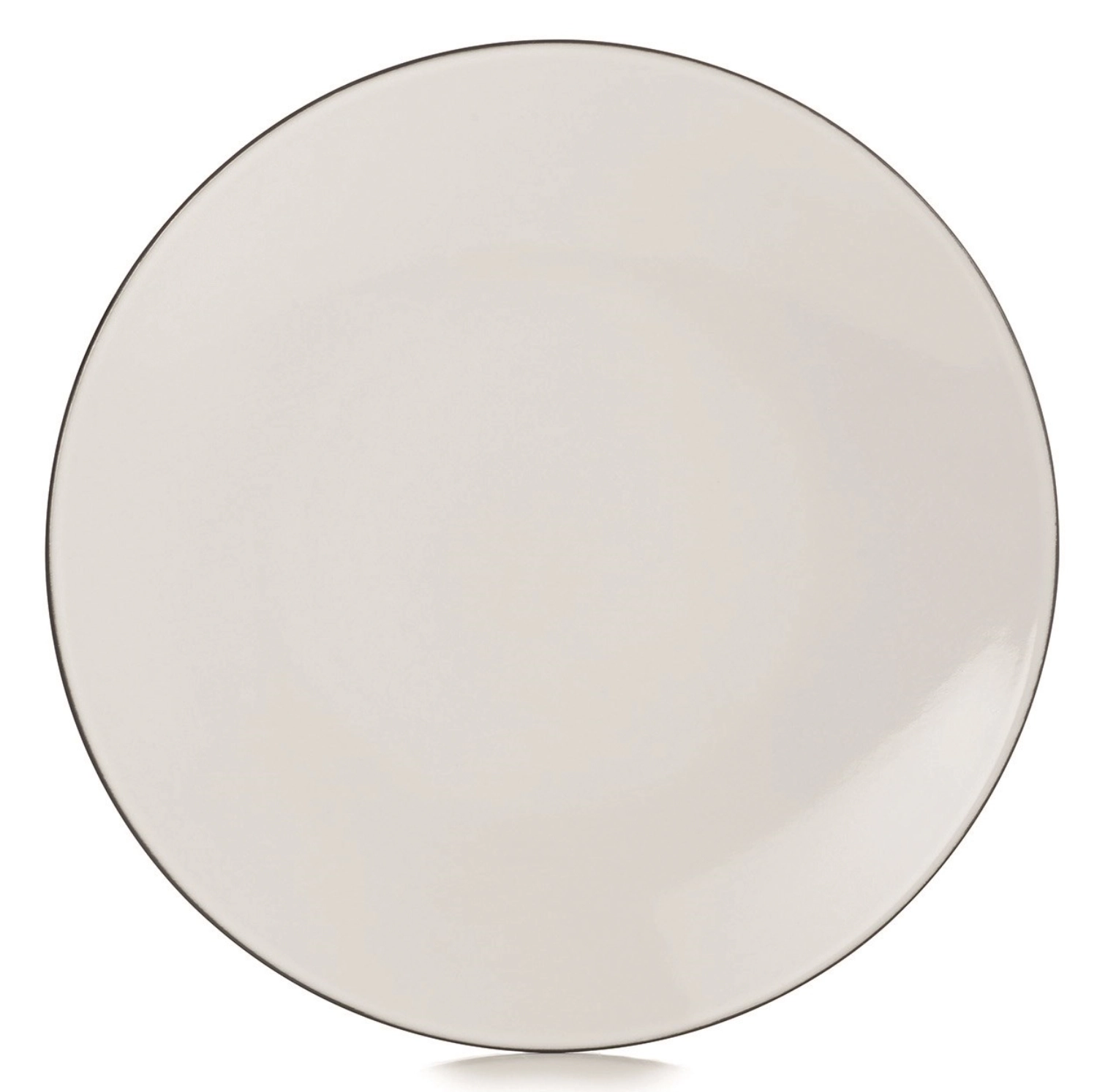 Equinoxe assiette plate, ø 26, h : 3 cm, blanc