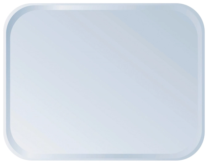 Plateau America Poly Smart, Gris massif 45.5x35cm