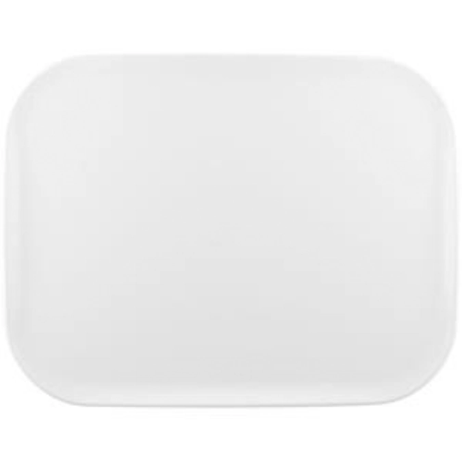 Plateau Roccaindia Grain blanc 43x33cm