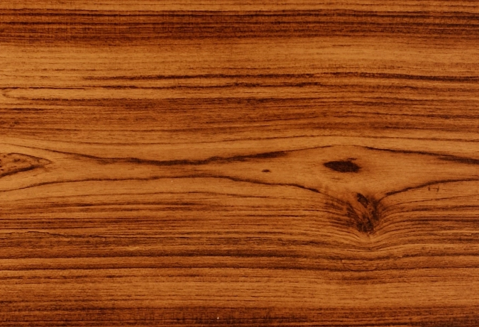 Plateau dessert teck ovale, antidérapant 28x20cm