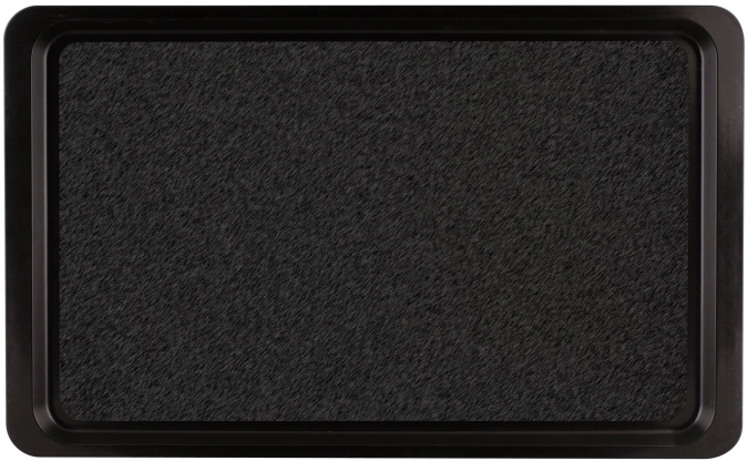 Plateau GN1/1 Poly Classic Noir Antidérapant