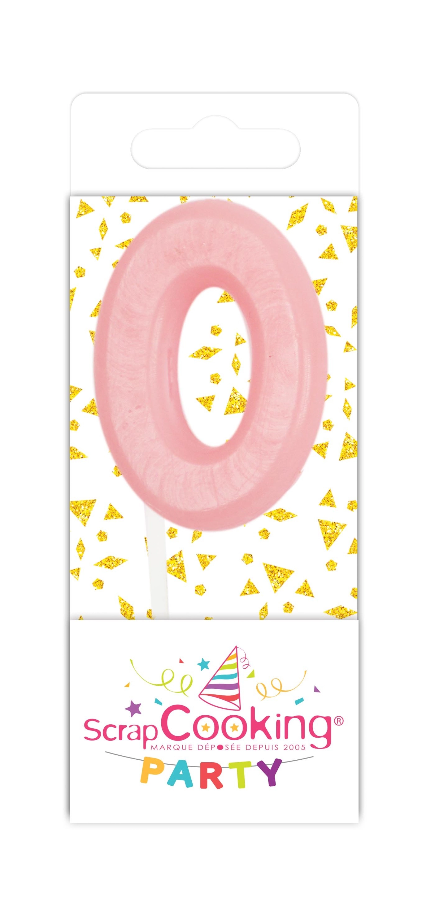 15 pcs. mini bougie numéro 0