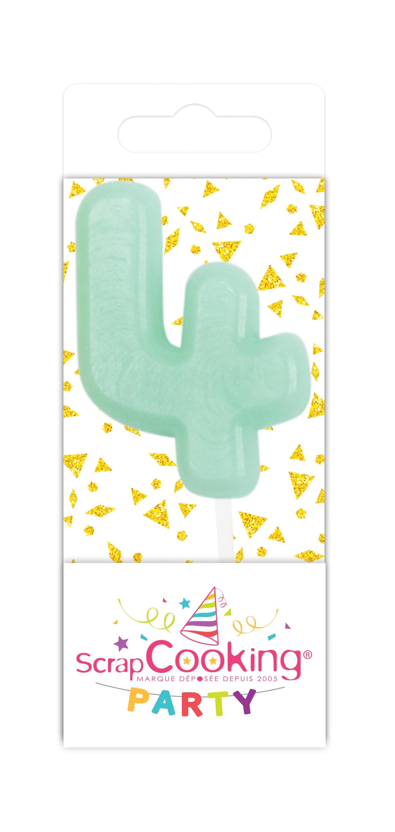 15 pcs. mini bougie numéro 4