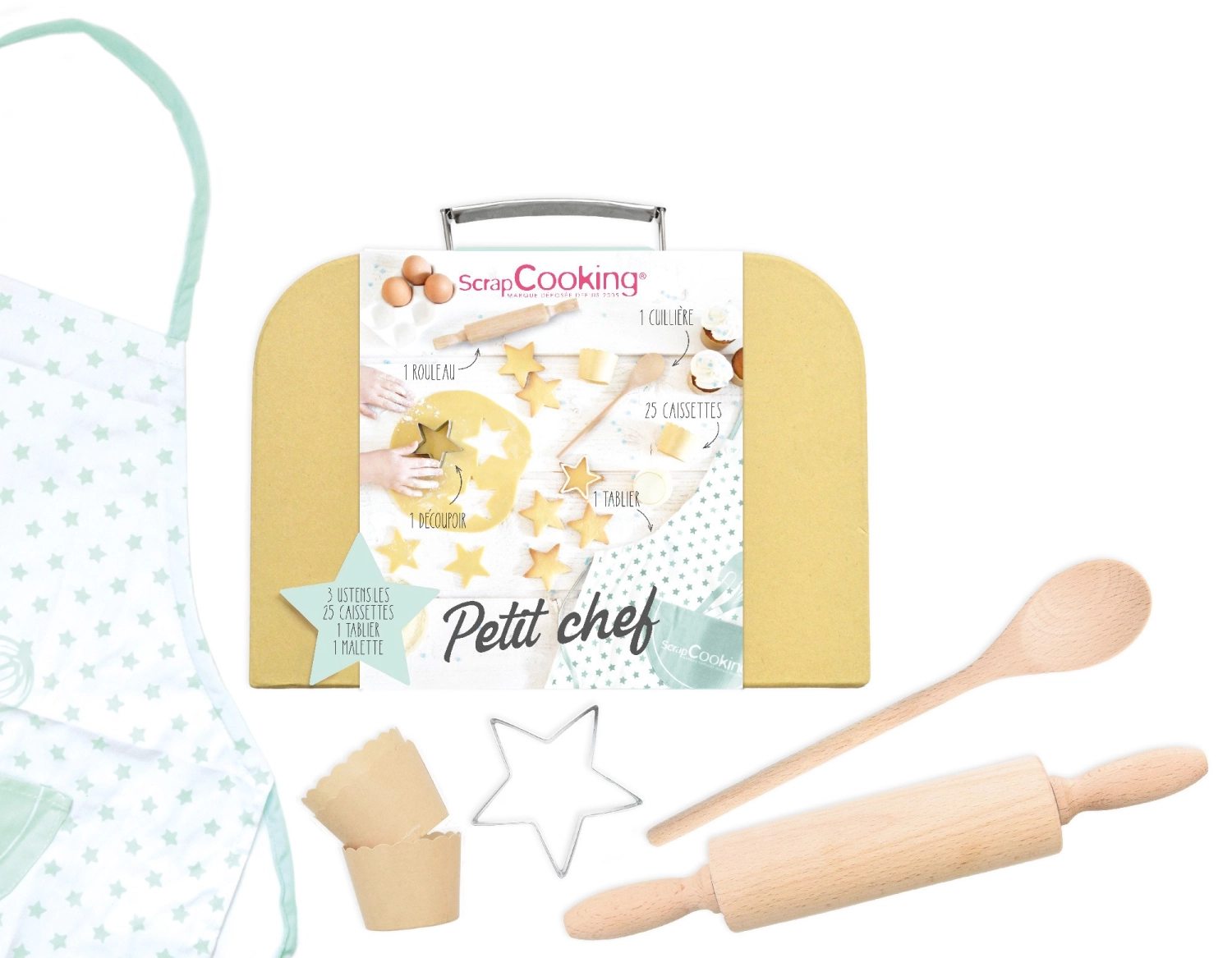 Trousse à pâtisserie pour enfants, little chef