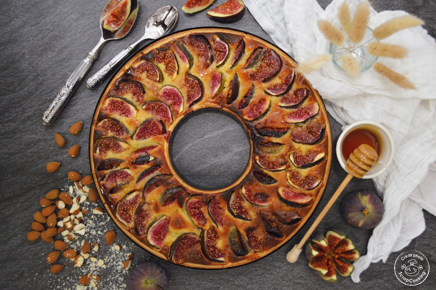 Moule à tarte circulaire anti-adhésif