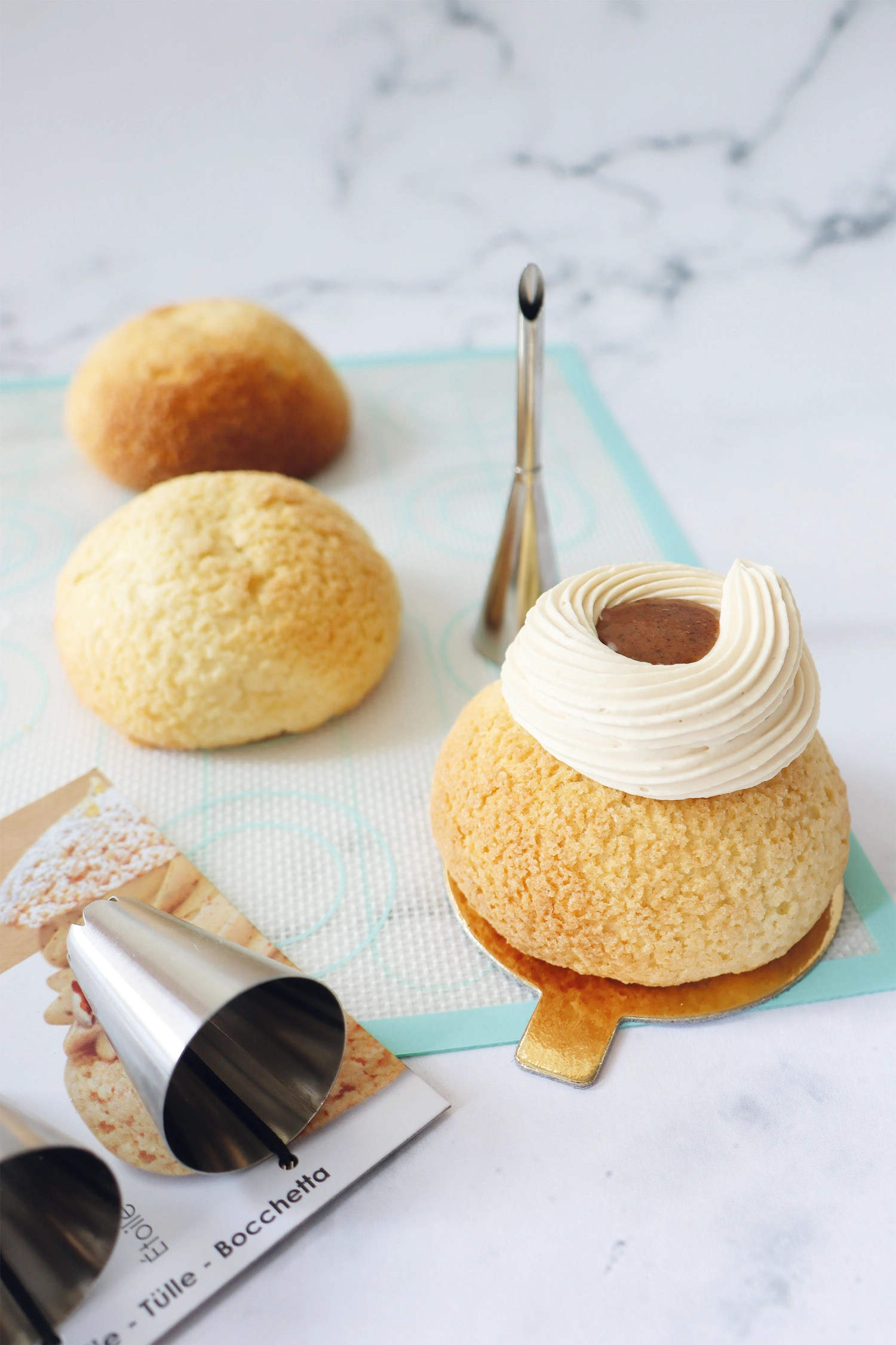 Set de 3 douilles en inox éclairs