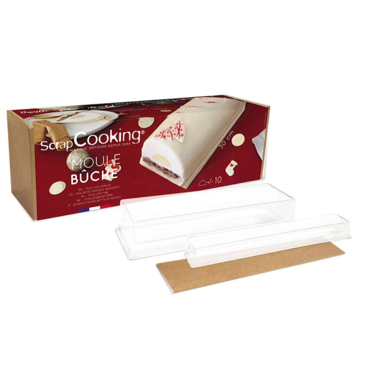 Moule bûche inox xxl