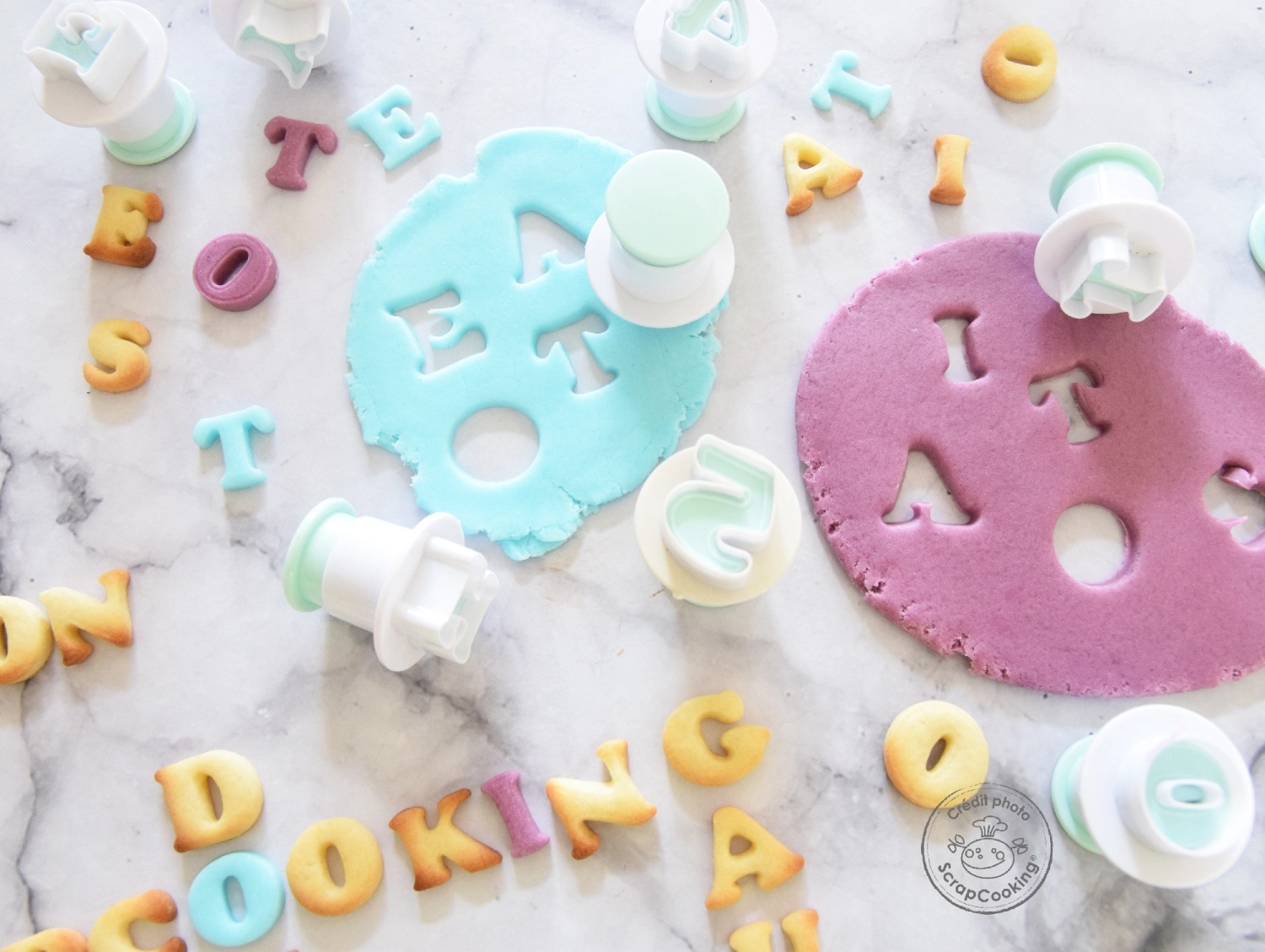 36er Set Stempelschneider Buchstaben und Zahlen