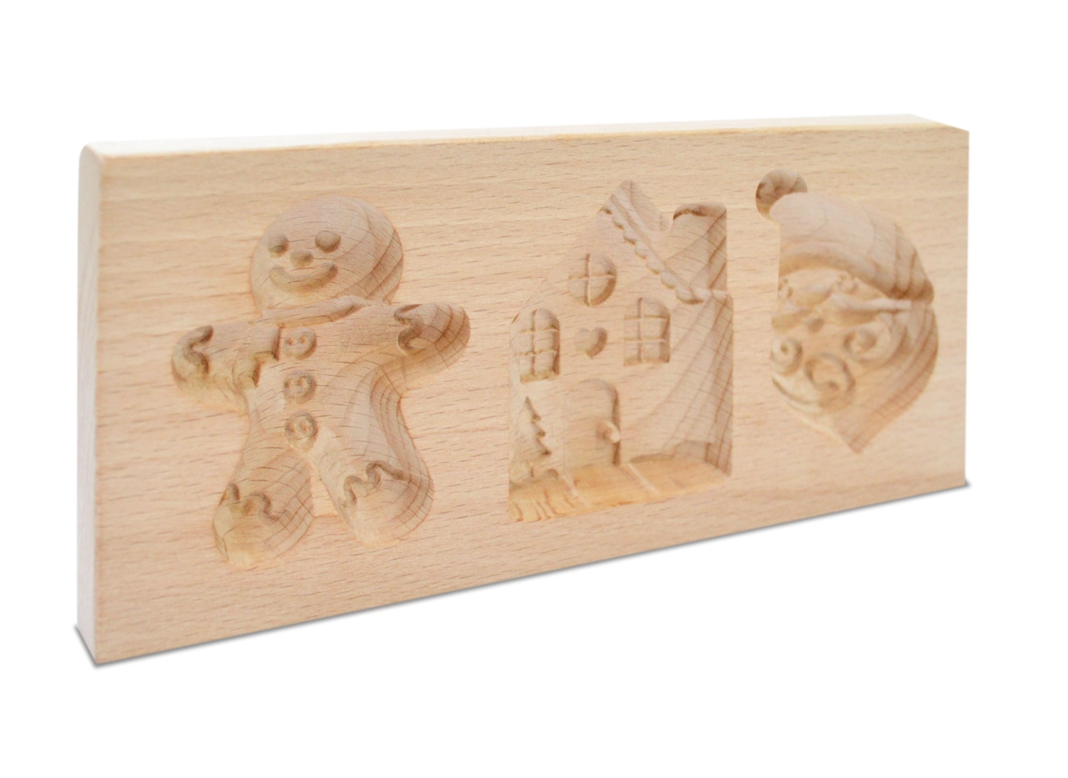 Moule en bois pour biscuits fourrés biscuits de noël