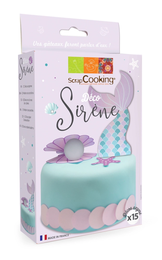 Kit déco azyme sirène