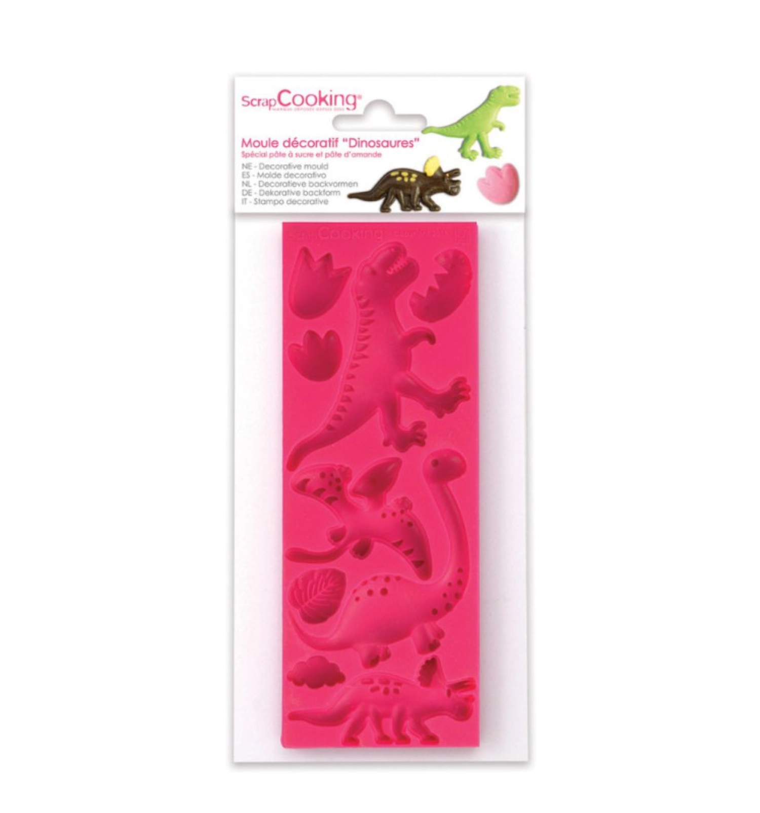 Moule à décorer dinosaure