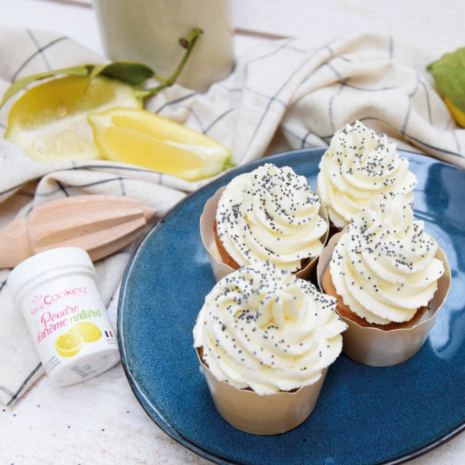 Pot poudre d´arôme naturel citron 15g