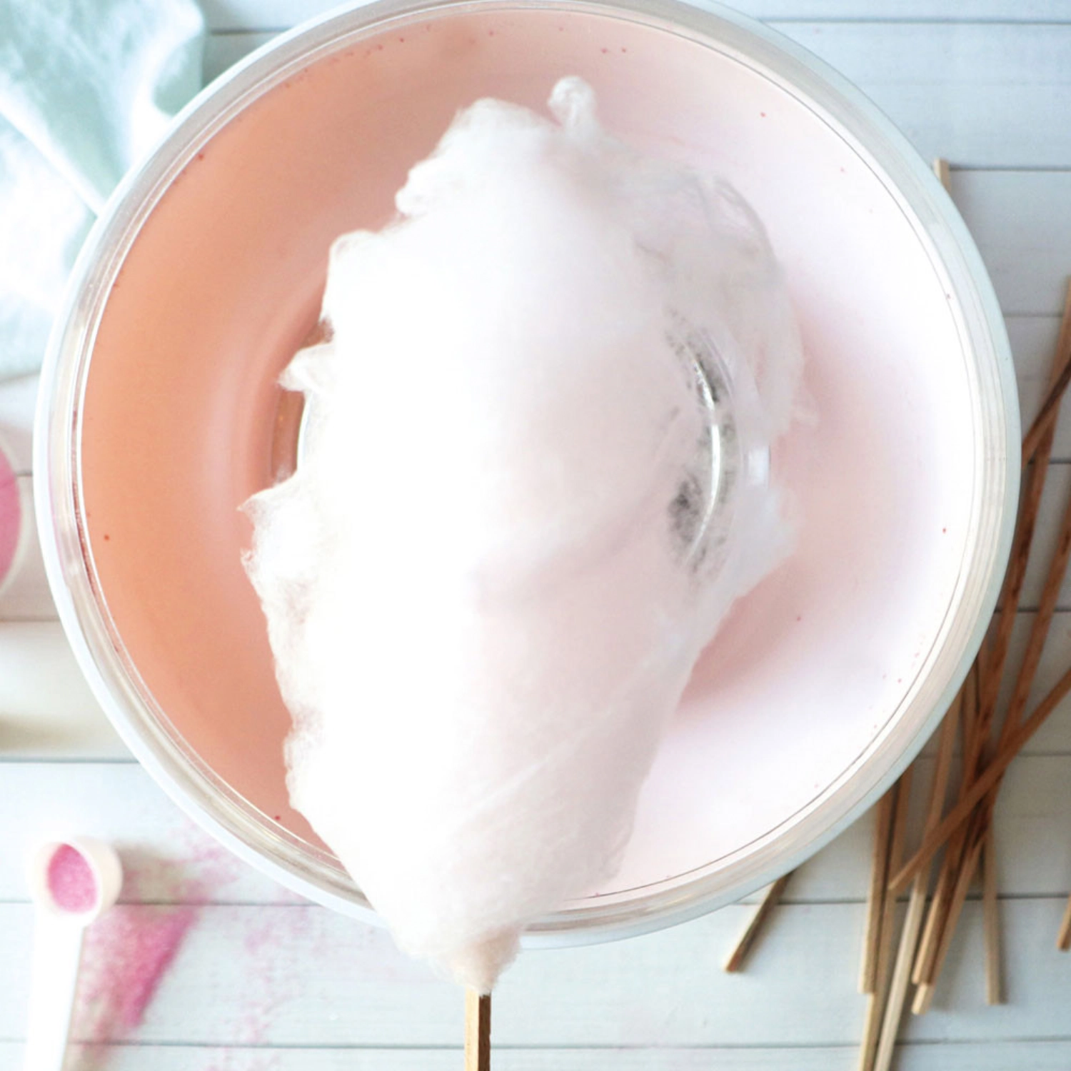 Mélange prêt à l'emploi barbe à papa rose 160g