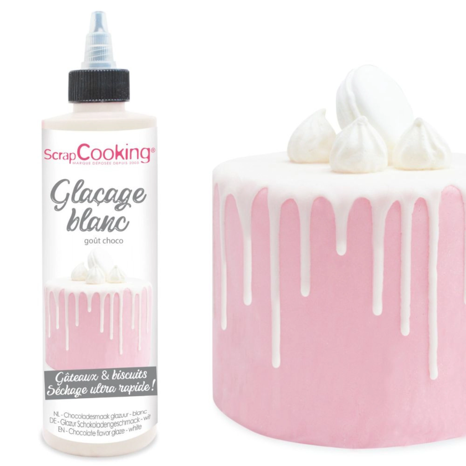 Schokoladengeschmacksglasur Drip Cake