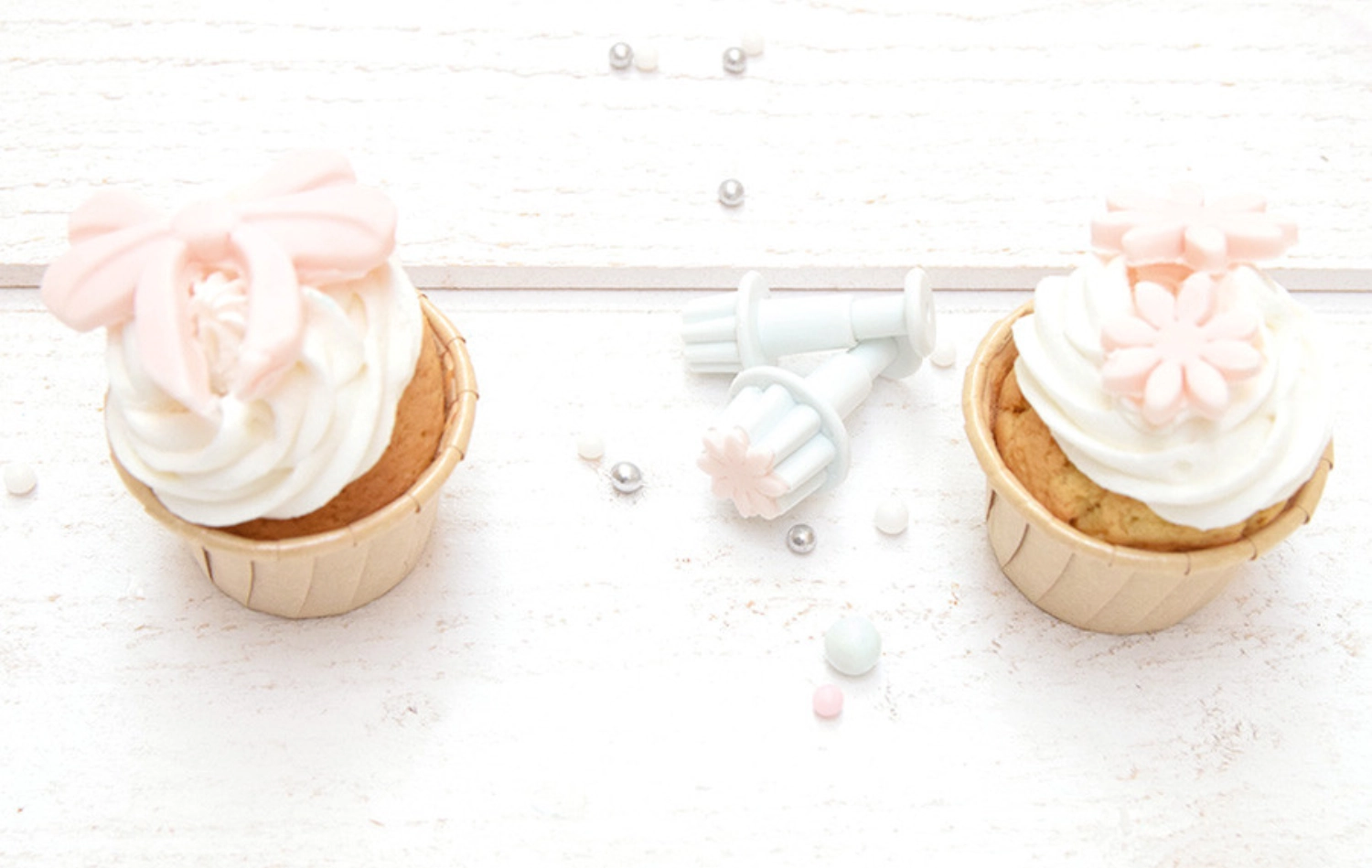 4er Set Ausstechformen für Rollfondant