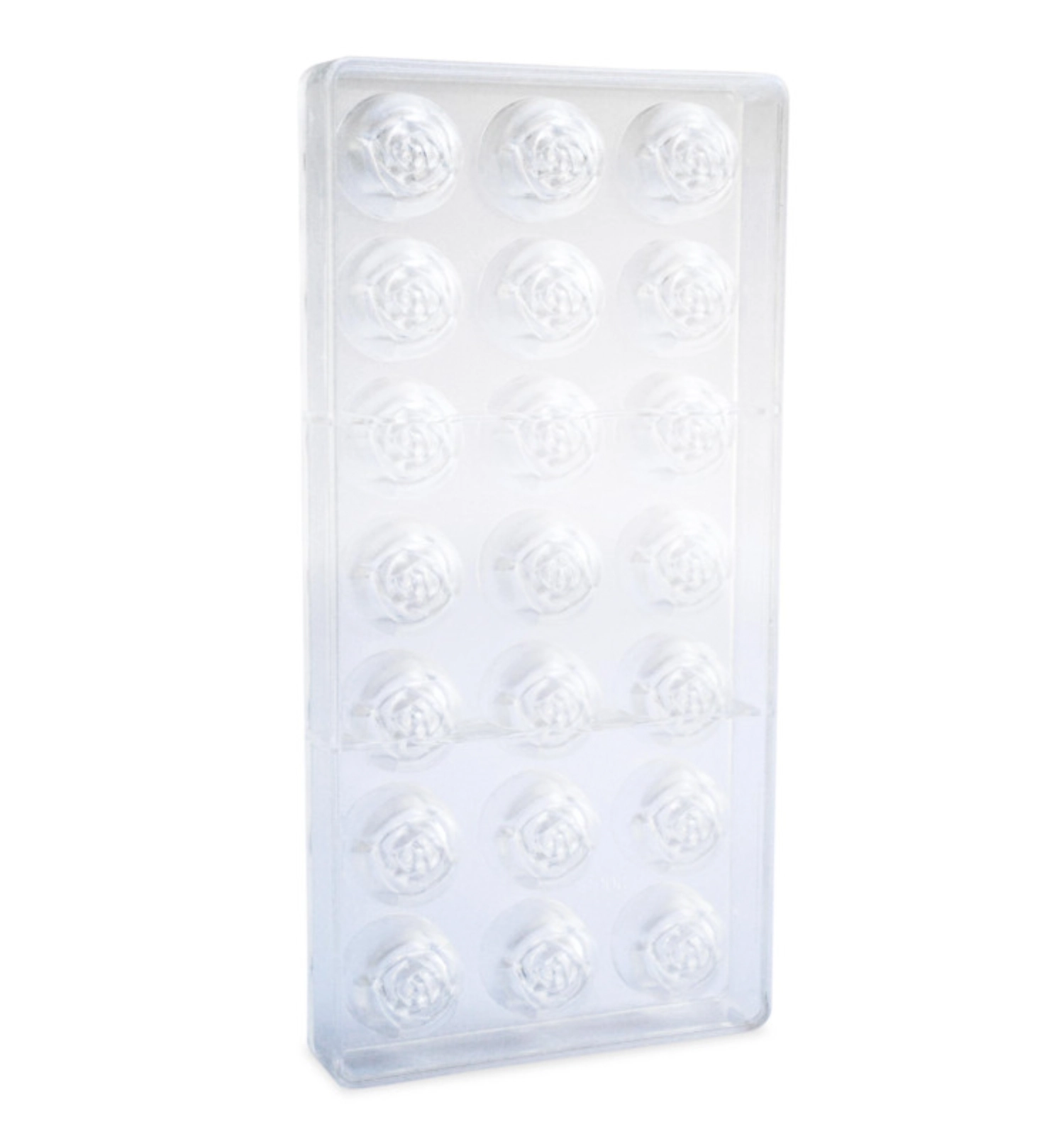 Moule rigide chocolat roses