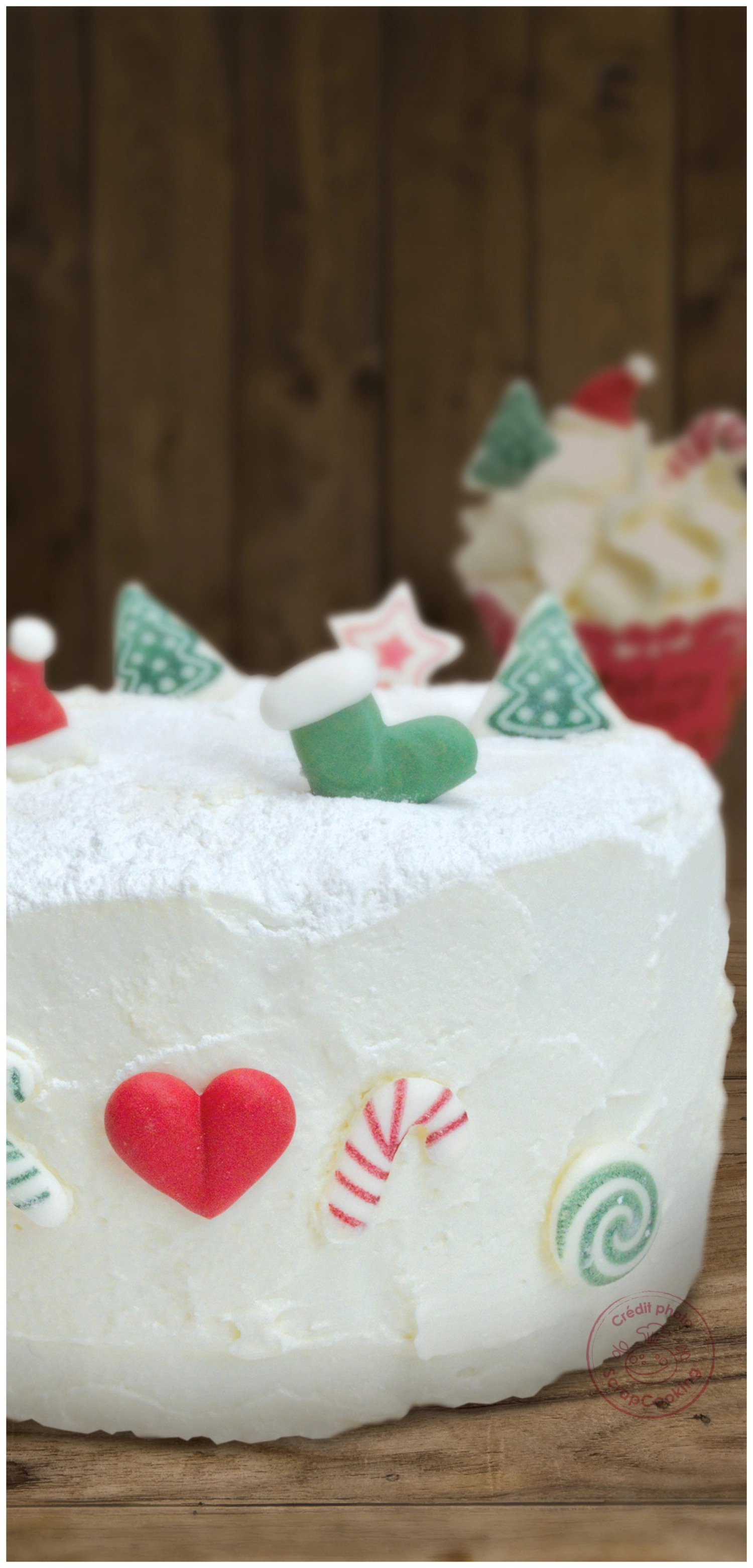 12 Stk. Zuckerdekor Sweet Xmas
