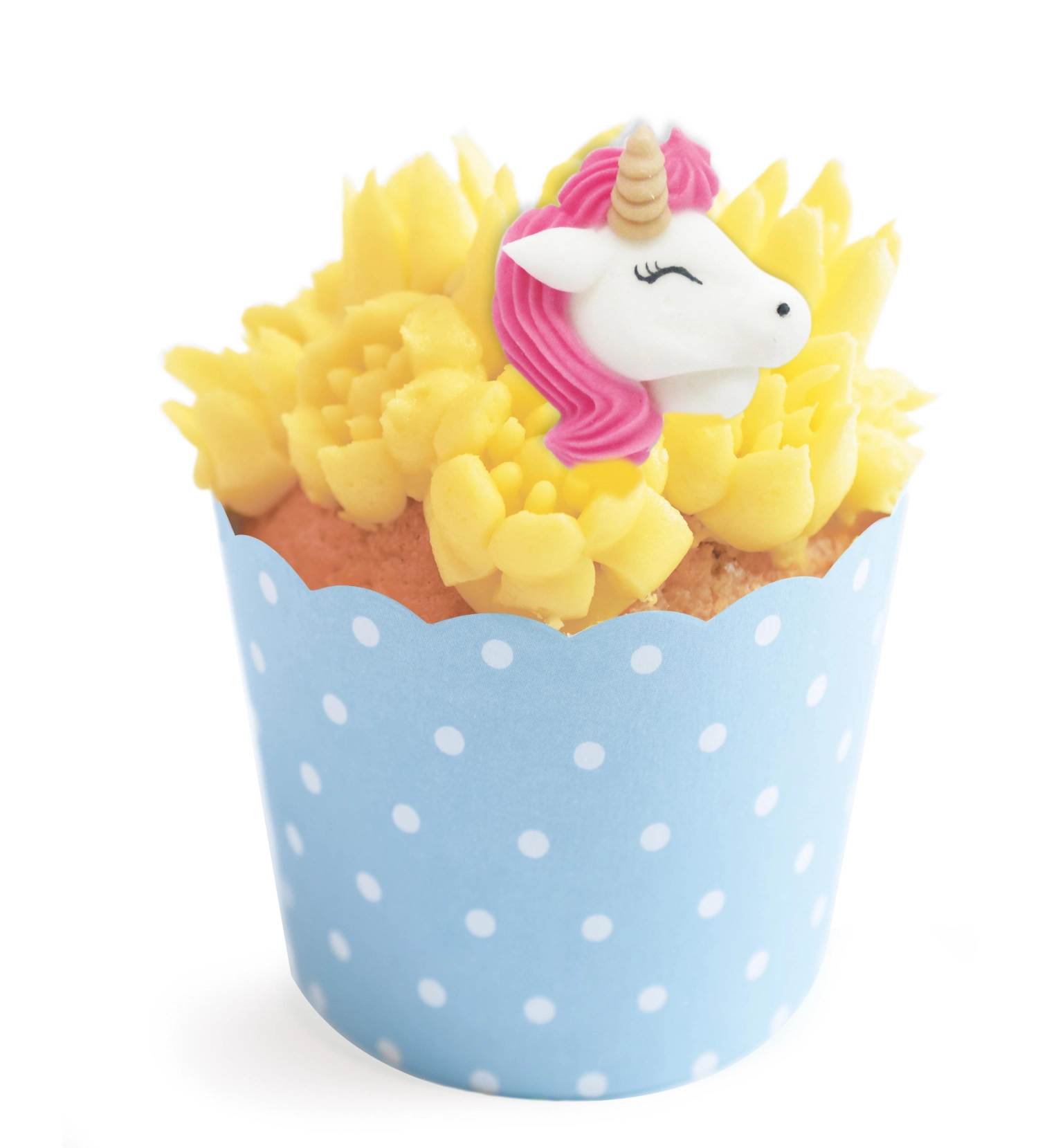 6 pcs. sucre déco licorne