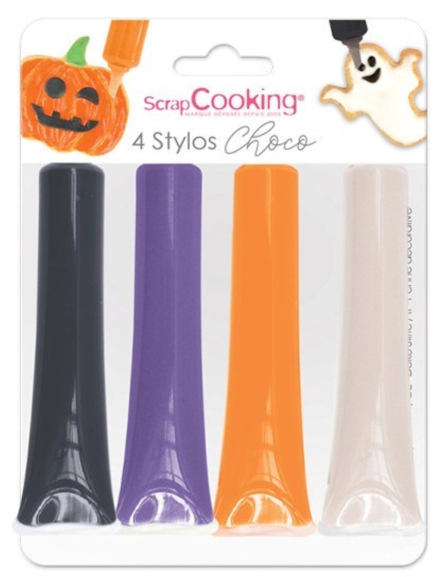 4 crayons de chocolat halloween 4x25g