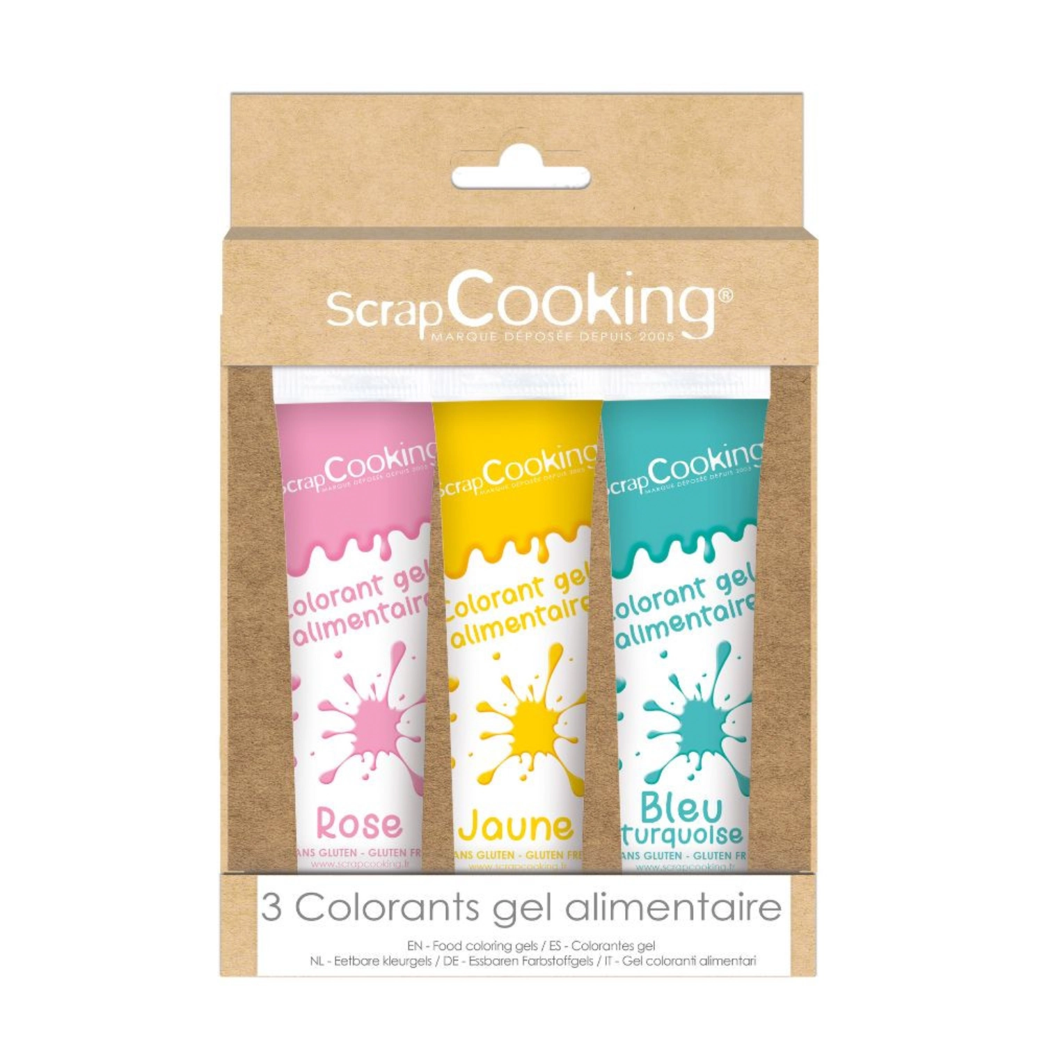 3er Set Lebensmittelfarben