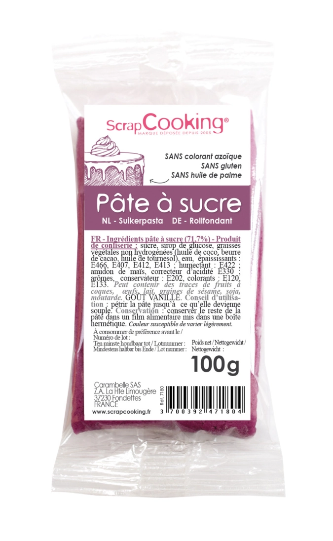 Sachet pas violet 100g