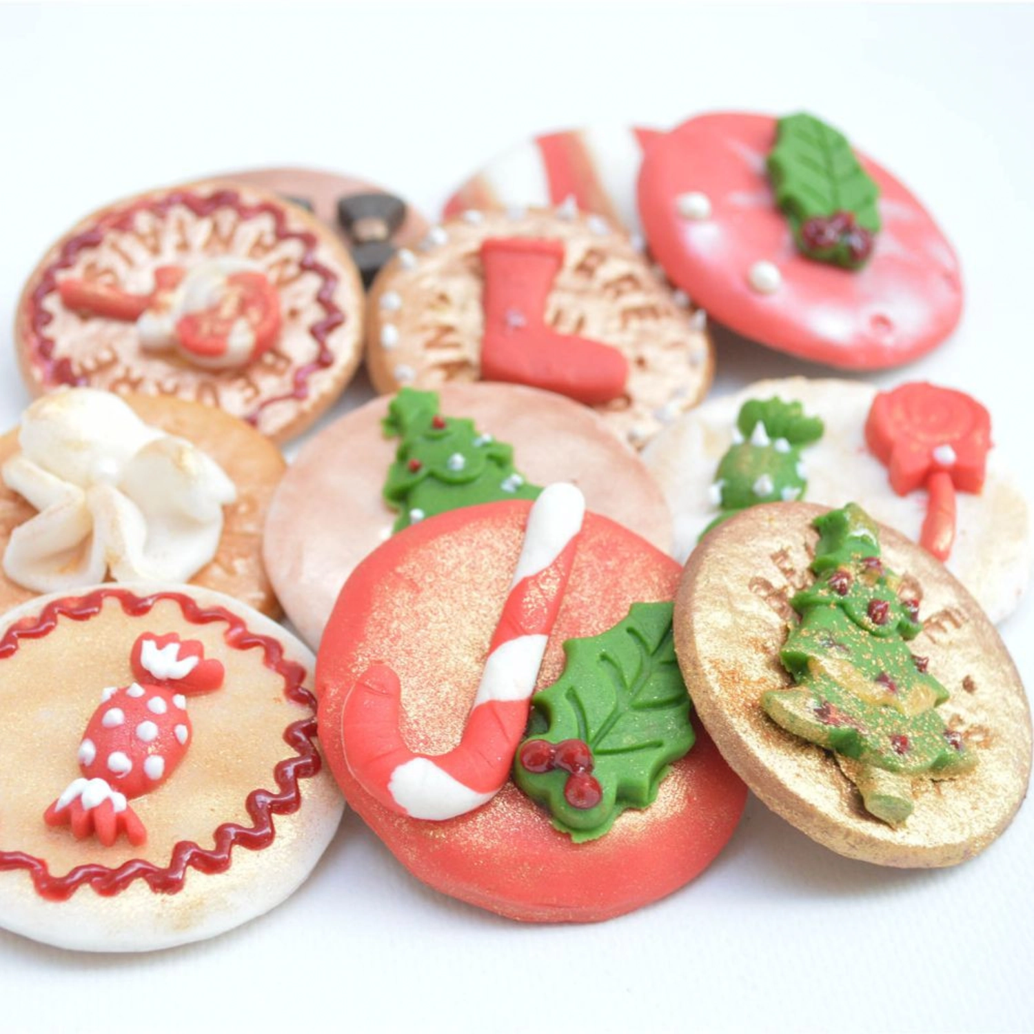 5er Set Zuckerpasten