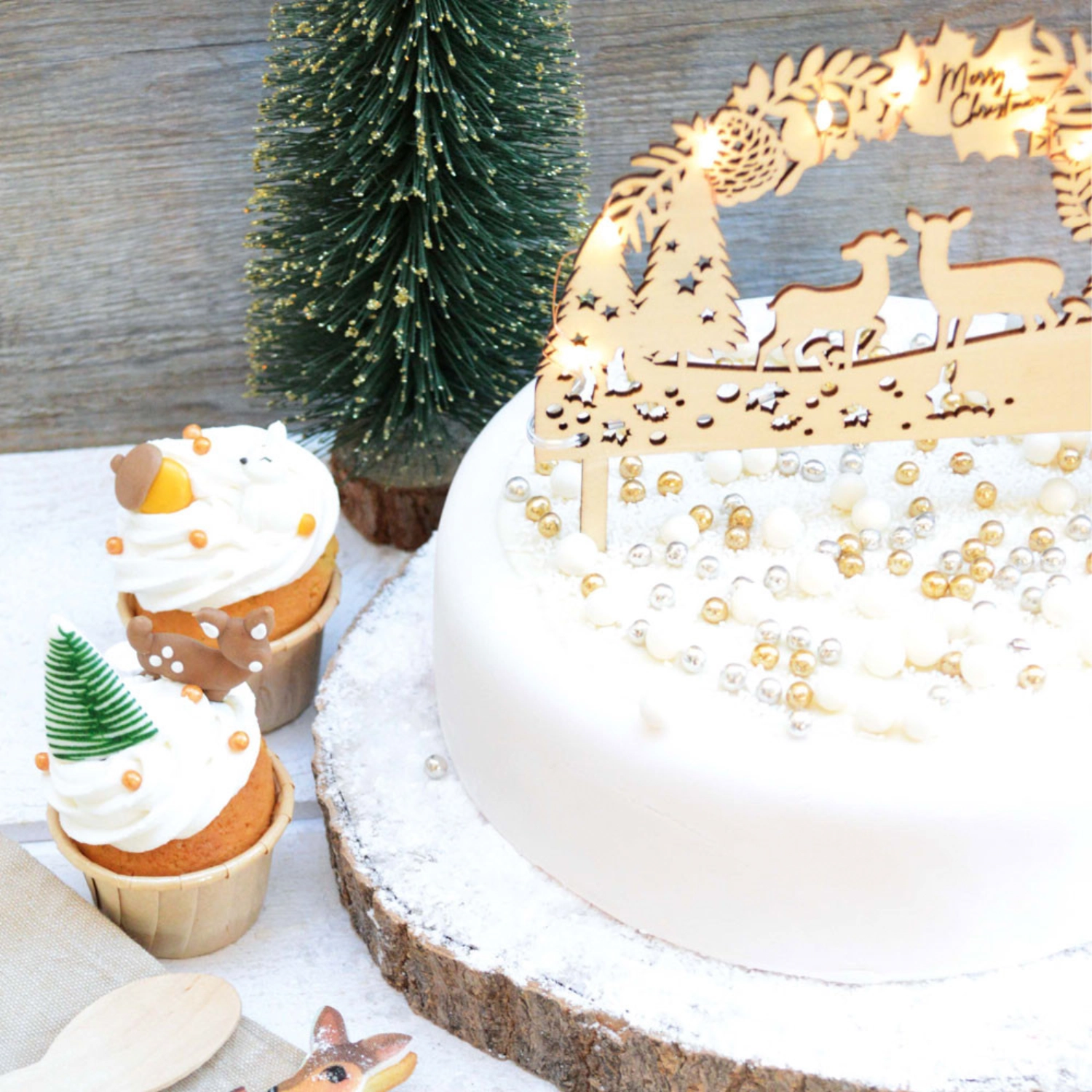 Fondant au sucre roulé blanc d36cm 430g