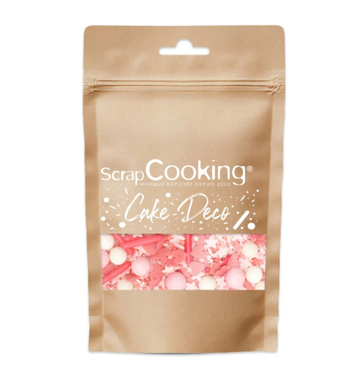 Deko sucre mix, rose 70g