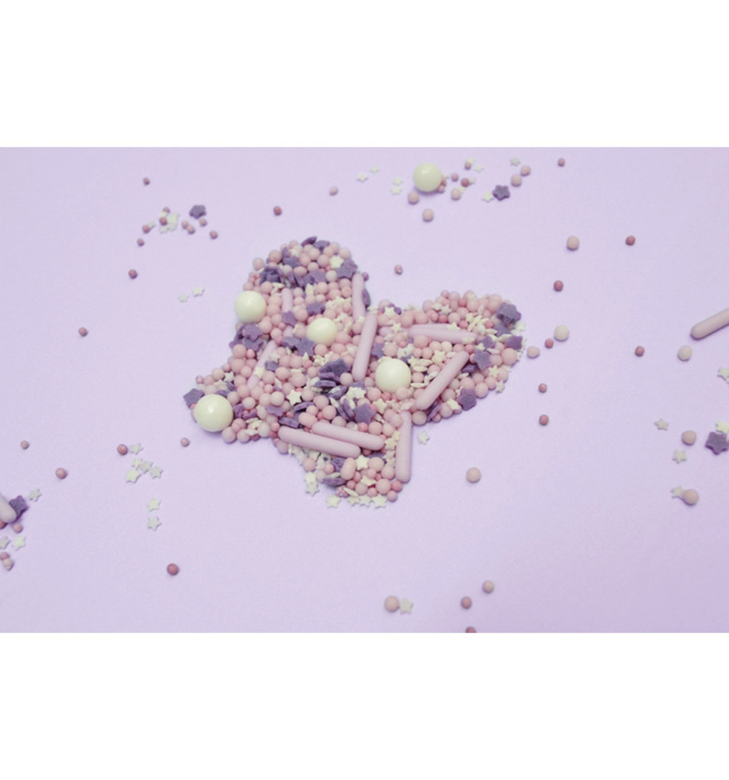 Deko sucre mix, violet 70g