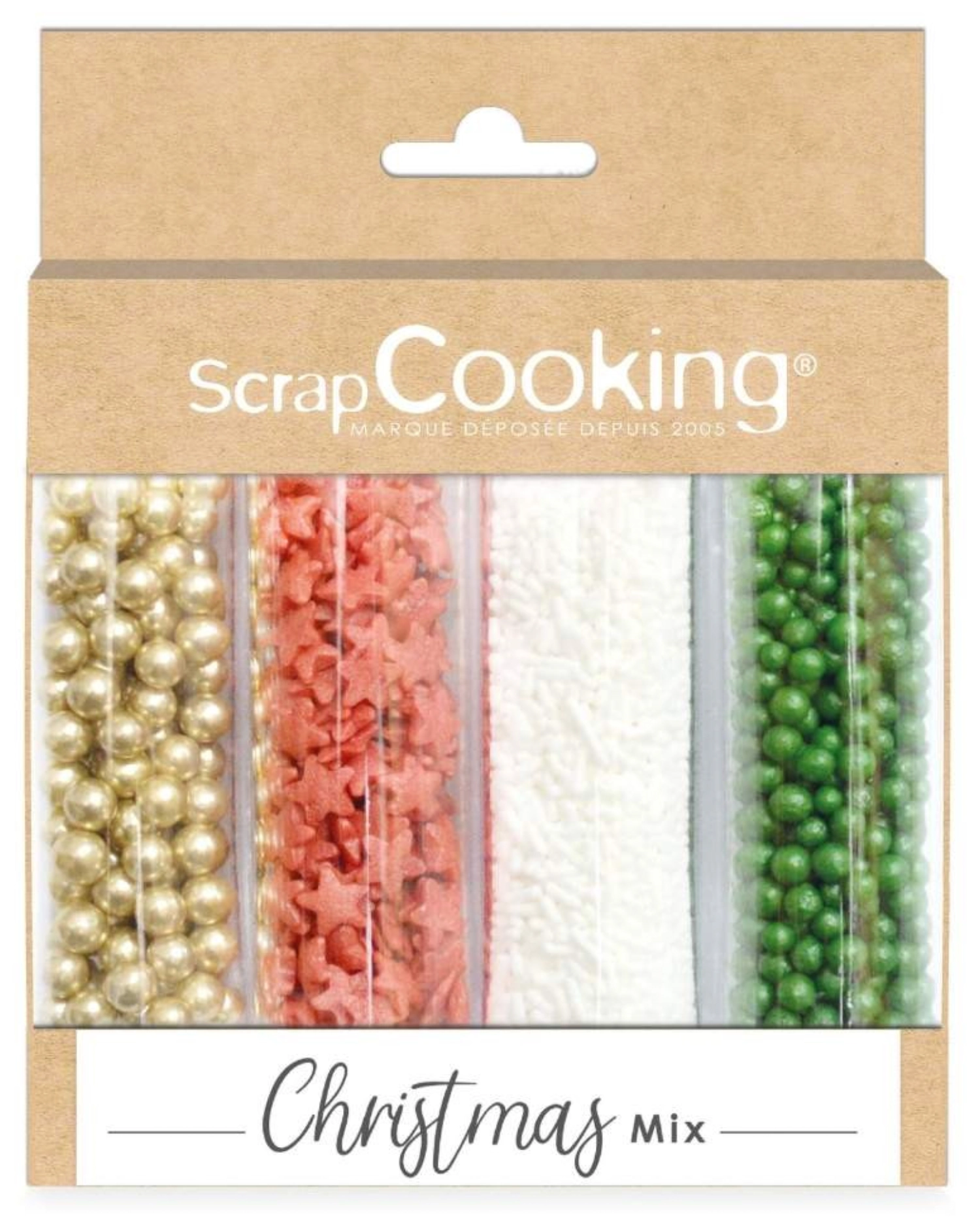 4er Set Zuckerstreusel Mix Weihnachten