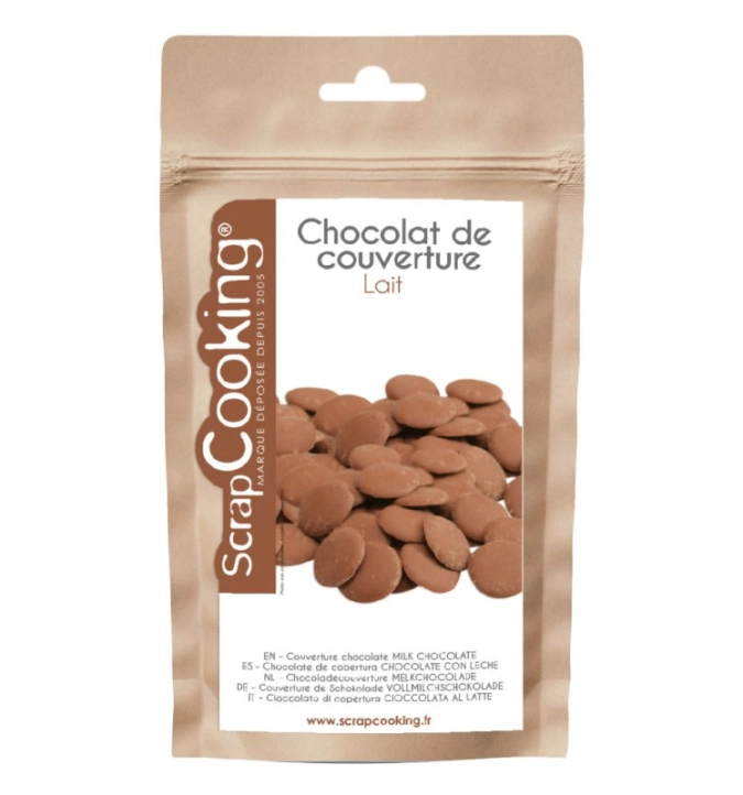 Couverture au chocolat au lait 190g