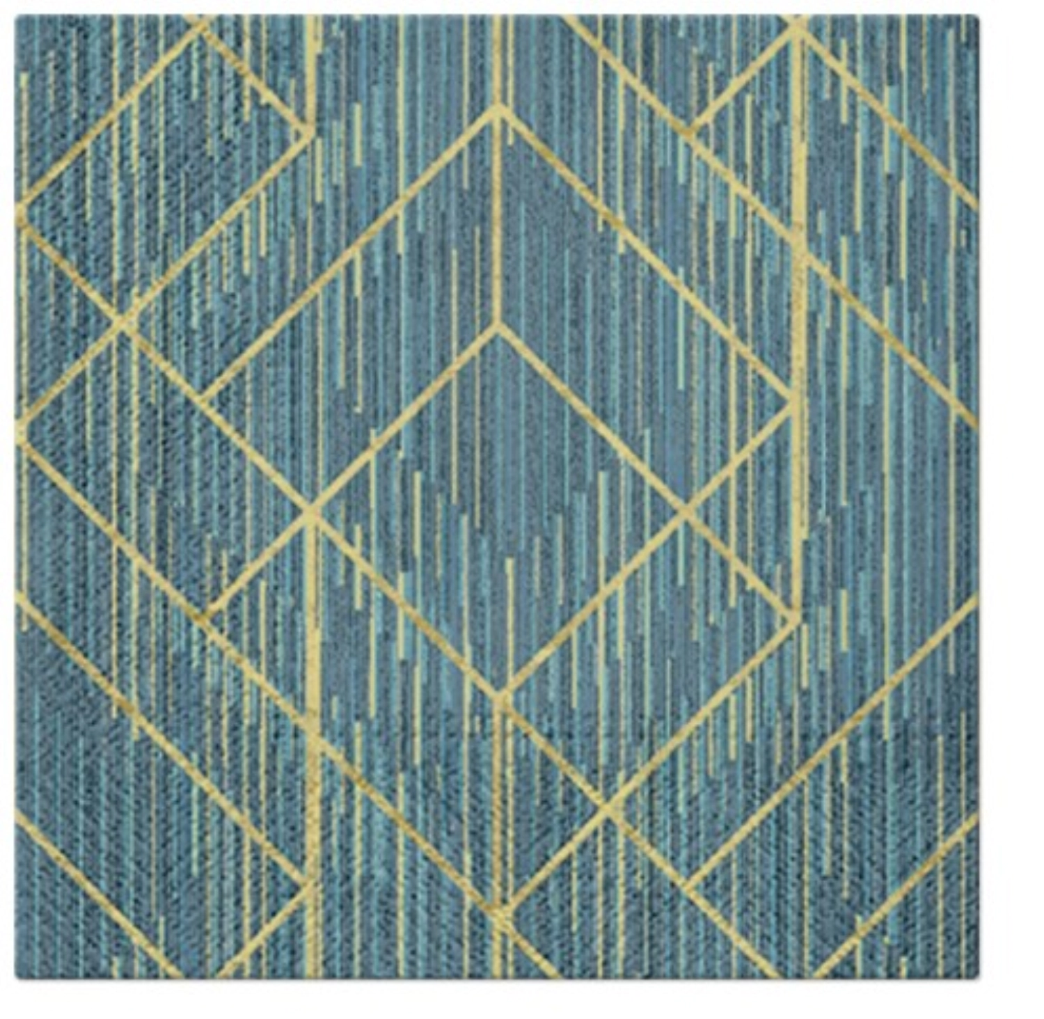 Serviettes lunch 20x geometric deko, 33x33cm