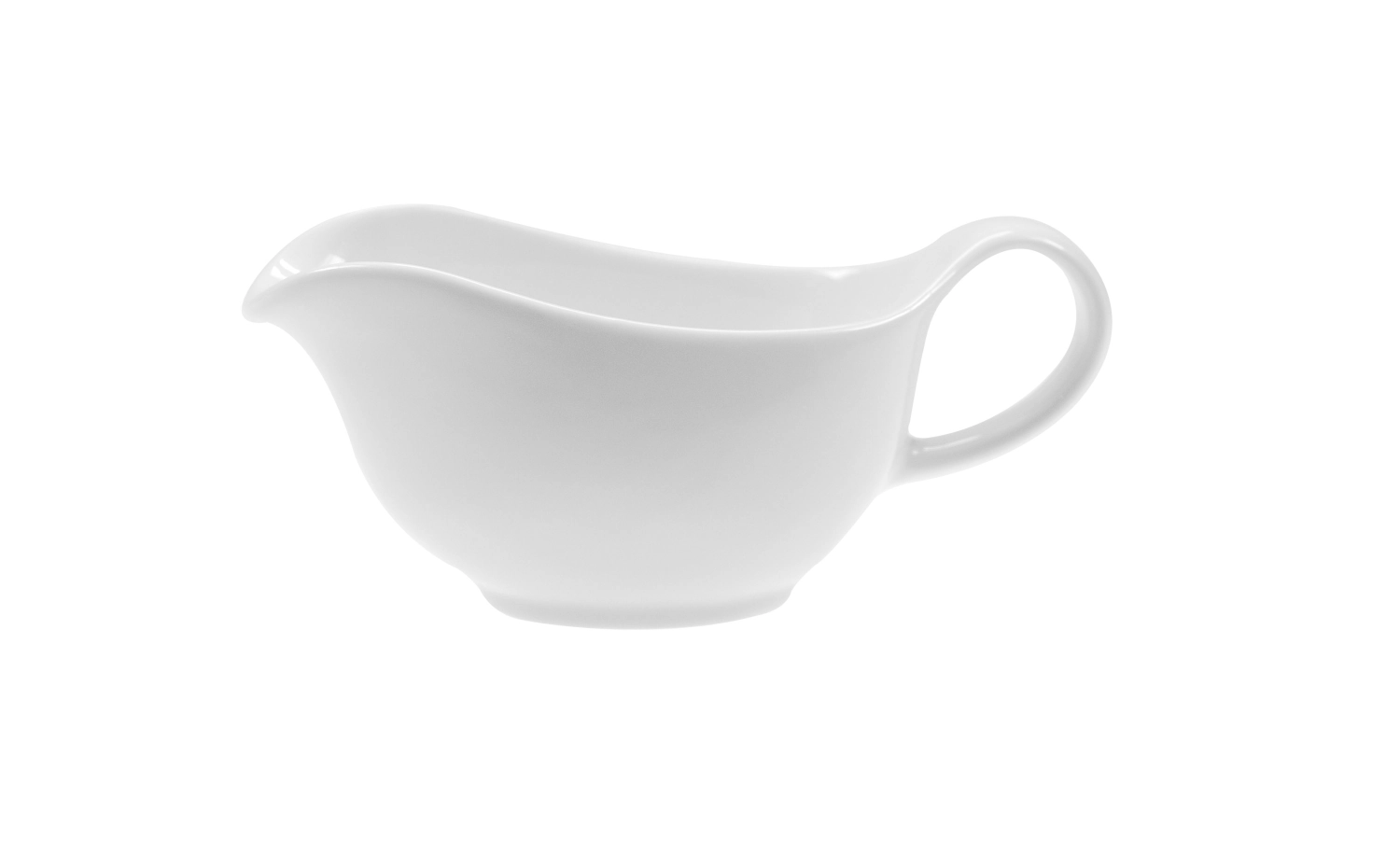 Saucière porcelaine uni blanc 0.1lt