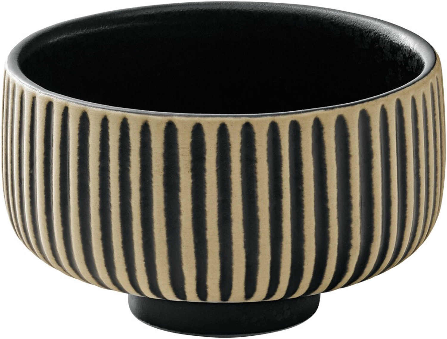 Playground nara bol relief noir blanc d8cm 0.12lt