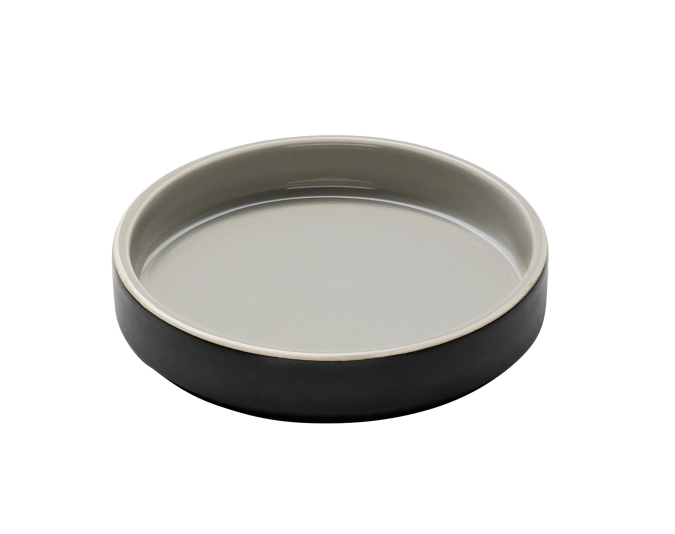 Cocotte mod. 14cm lid/plate grey