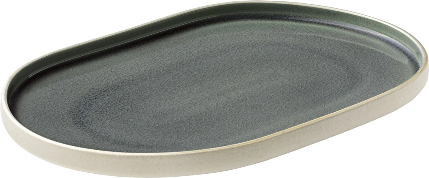 Playground Nara Plateau ovale gris 30cm