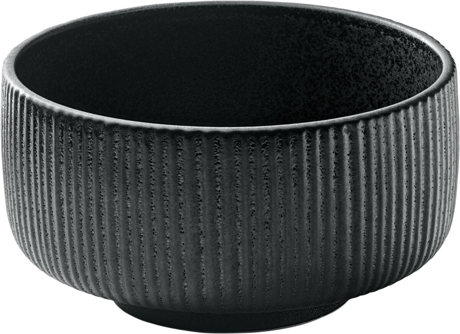 Playground nara saladier rond relief noir d15cm 0.88lt