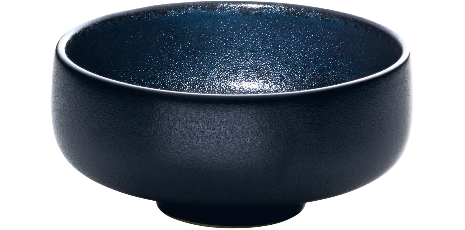Nara bowl round black 16cm