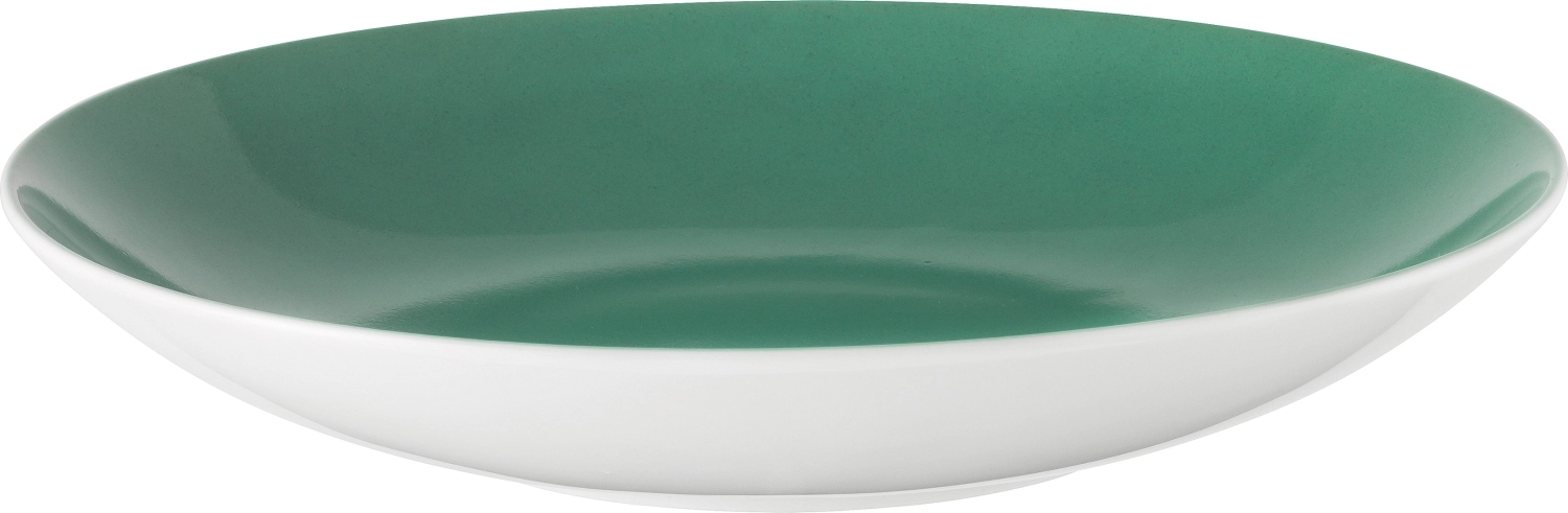 Pottery Jade Assiette creuse ronde coupe 28cm