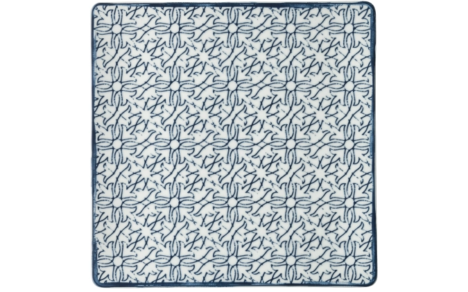 Shabby Chic 63074 Teller flach coupe eckig 24cm