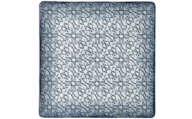 Shabby Chic 63075 Teller flach coupe eckig 24cm